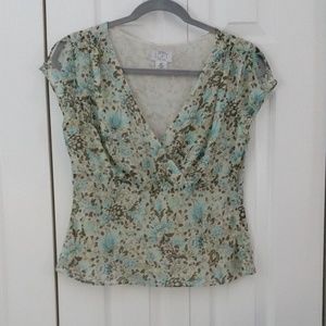 LOFT vintage floral top